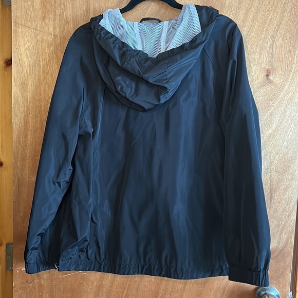 Michael Kors Black Windbreaker, size L - Picture 4 of 4